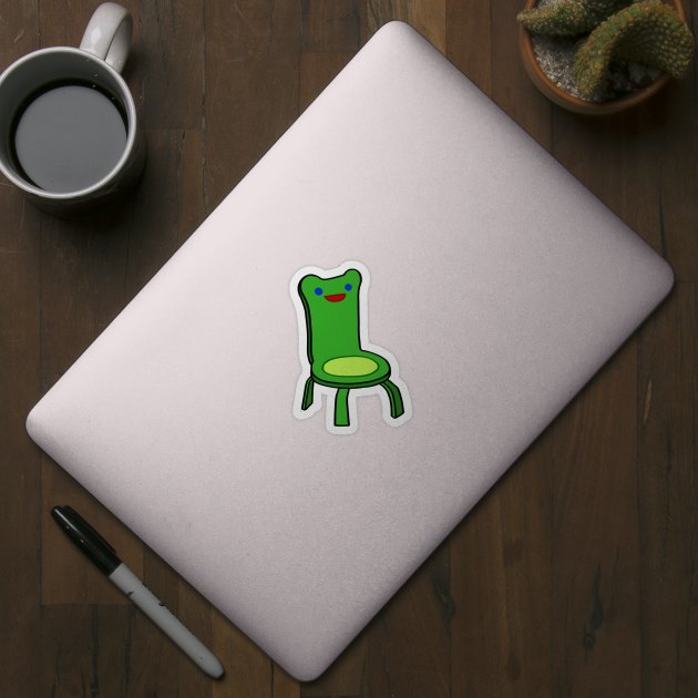 AC froggy chair by ballooonfish